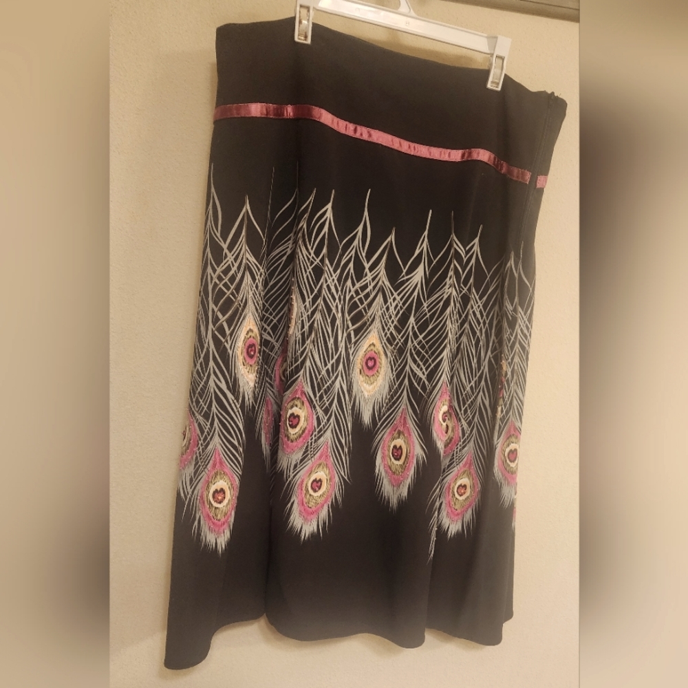 Peacock skirt